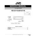 JVC KD-G115 for AT,AB,AU Instrukcja Serwisowa