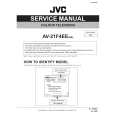 JVC AV21F4EE(SK) Instrukcja Serwisowa