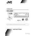 JVC KD-G502BEB Instrukcja Obsługi