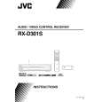 JVC RX-D301SUJ Instrukcja Obsługi