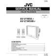 JVC AV21W33T Instrukcja Serwisowa