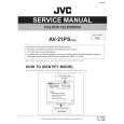 JVC AV-21PS Instrukcja Serwisowa