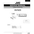 JVC KSFX270 Instrukcja Serwisowa