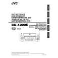 JVC BD-X200U Instrukcja Obsługi