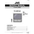 JVC TV20F243 Instrukcja Serwisowa