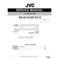 JVC KD-G113 for AU Instrukcja Serwisowa