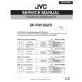 JVC SPPW105WD Instrukcja Serwisowa