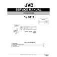 JVC KD-G615 for AT,AB,AU Instrukcja Serwisowa