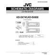 JVC KD-SX745 Schematy
