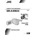 JVC GR-AXM23EG Instrukcja Obsługi