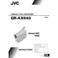 JVC GR-AX640U Instrukcja Obsługi