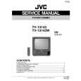 JVC TV13143 Instrukcja Serwisowa