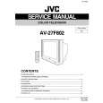 JVC AV27F802 Instrukcja Serwisowa