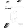 JVC SP-DW103J Instrukcja Obsługi
