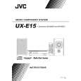 JVC UX-E15B Instrukcja Obsługi