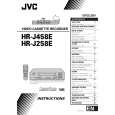 JVC HR-J258E Instrukcja Obsługi