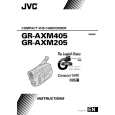 JVC GR-AXM405A Instrukcja Obsługi