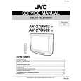 JVC AV-27D502 Instrukcja Serwisowa