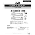 JVC KDSX780 Instrukcja Serwisowa