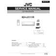 JVC KDLX111R Instrukcja Serwisowa