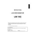 JVC LM-15G/U Instrukcja Obsługi