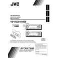 JVC KD-S580 Instrukcja Obsługi