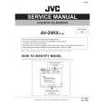 JVC AV29RX(CA) Instrukcja Serwisowa