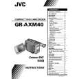 JVC GR-AXM40EK Instrukcja Obsługi
