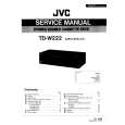 JVC TDW222 Instrukcja Serwisowa