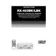 JVC RX-403LBK Instrukcja Obsługi