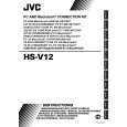 JVC HS-V12E Instrukcja Obsługi