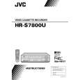 JVC HR-S7800U Instrukcja Obsługi