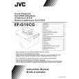 JVC EF-G10CG Instrukcja Obsługi