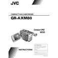 JVC GR-AXM80U Instrukcja Obsługi