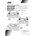 JVC MX-G70 Instrukcja Obsługi
