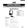 JVC HASU700 Instrukcja Serwisowa