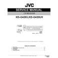 JVC KD-G426U Instrukcja Serwisowa