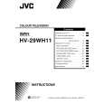 JVC HV-29WH11/H Instrukcja Obsługi