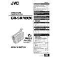 JVC GR-SXM920UC Instrukcja Obsługi