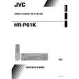 JVC HR-P61K Instrukcja Obsługi