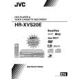 JVC HR-XVS20EK Instrukcja Obsługi