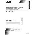 JVC RX-F31S for EB Instrukcja Obsługi