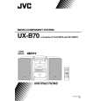 JVC UX-B70EU Instrukcja Obsługi
