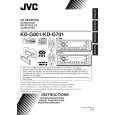 JVC KD-G801 Instrukcja Obsługi