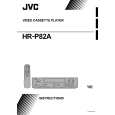 JVC HR-P82A Instrukcja Obsługi