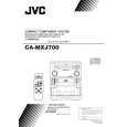 JVC CA-MXJ700UX Instrukcja Obsługi