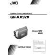 JVC GR-AX920U(C) Instrukcja Obsługi
