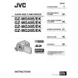 JVC GZ-MG20EX Instrukcja Obsługi