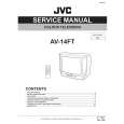 JVC AV14FT Instrukcja Serwisowa