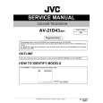 JVC AV-21D43/BBT Instrukcja Serwisowa